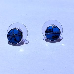 Sterling silver stud earrings